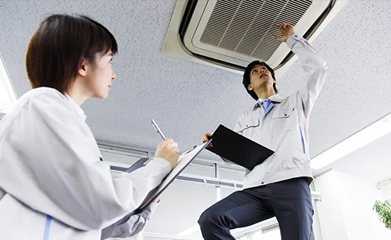点検から記録まで、プロが責任を持って対応します。